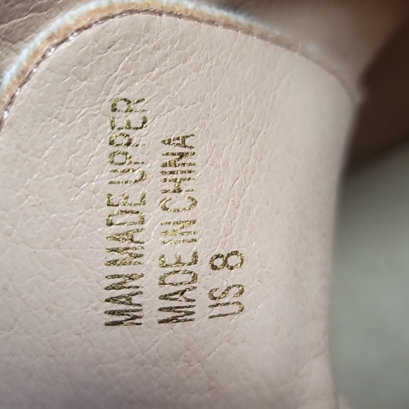 Oasis Society Kinsley boots full laceup womens 8 beige lug soles hiking academia - Picture 6 of 10